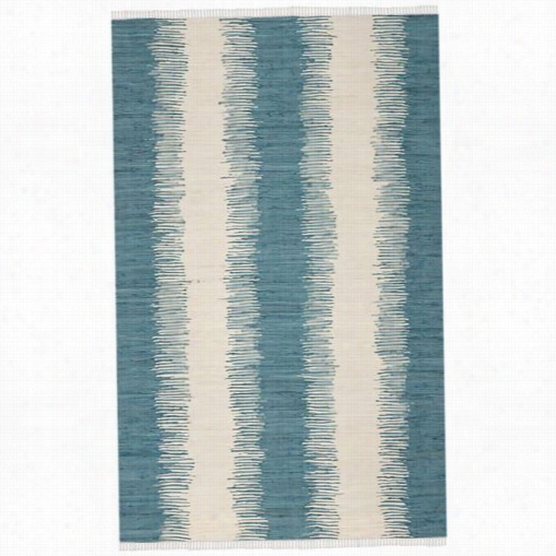 Safav1eh Mtk751a Montauk Ctoton Hand Woven Blue Rug