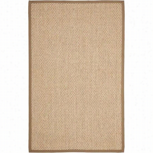 Safavieh Nf525b Natural Fiber Sisalp Qoer Loomed  Natural Area Rug