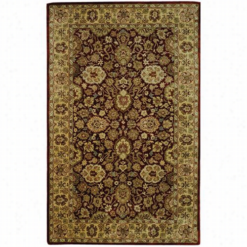 Safavieh Pl514a Persian Legend Wool Hand Tufted Rust Area Rug