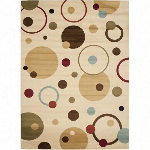 Safavieh Prl6851-1291 Porcelllo Polypropylene Machine Made Ivory/multi Rug