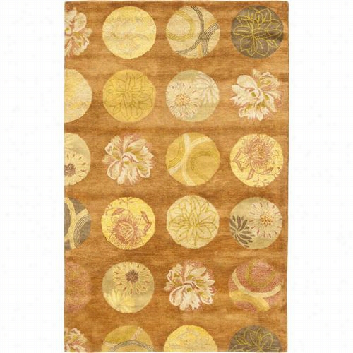 Safavieh Rd954a Rodeo Drive Wool Hand Tufted Light Brown/multi Rug