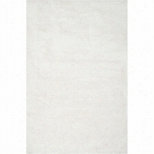 Safavieh Sbs562a South Beach Shag Polyester Pile Hand Tuufted Snow White Rug