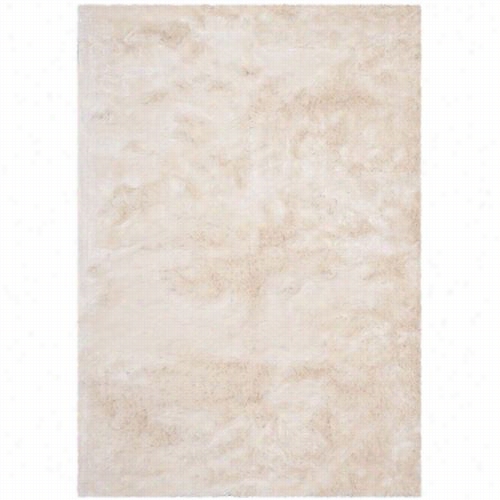 Safavieh Sg511-1212 Paris Shag Polyester Hand Tufted Ivory Rug