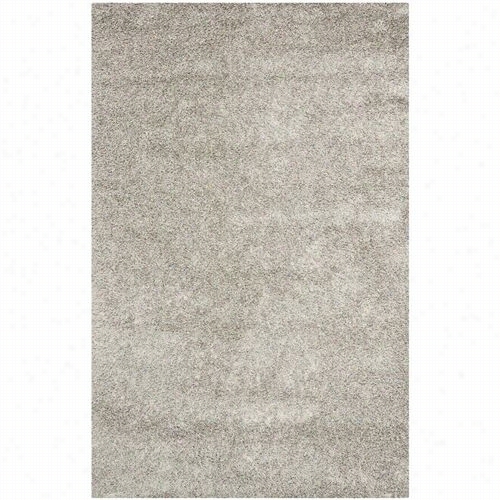 Safavieh Sg851s Shag Polyester Han Dtufted S 1lver Rug