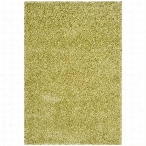 Safavieh Sgc720f Charlotte Shag Polypropylene And Polyester Power Loomed Green Rug