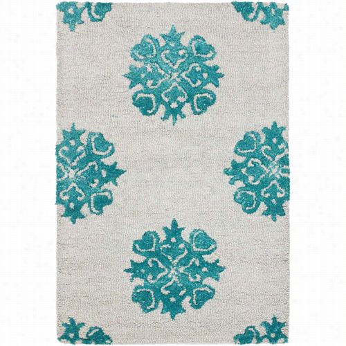 Safavoeh Soh213a Sohow Ool Hand Tufted Ivort/light Blue Rug