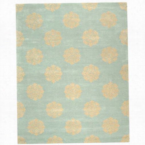 Safavieh Soh424a Soho Wool Hand Tufted Turquoise Rug