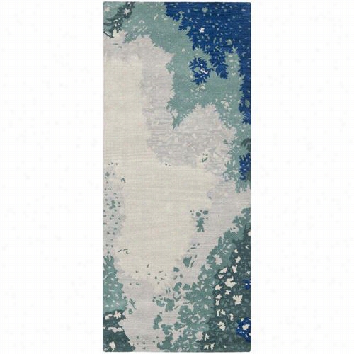 Safavieh Oh706b Soho Wool Hand Tufted Blue/multi Rug