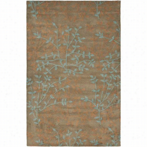 Safavieh Soh733d Soho Wool Chirography Tufet Dlight Brown/multi Rug