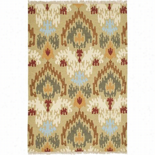 Safavieeh Sum437a Sumak Wol Flatweave Sage/multi Rug