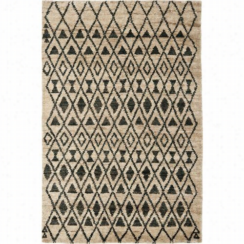 Safsvieh Tgr648a Tangier Wool And Jute Hand Tufted Ivory/black Rug