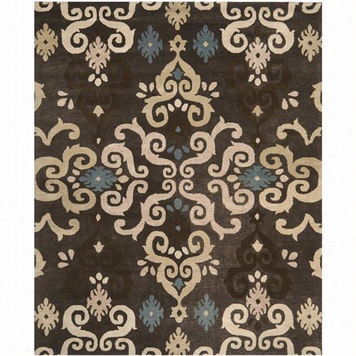 Safavieh Wyd619a Wyndham Wool Hand Tufted Brown/multi Rug