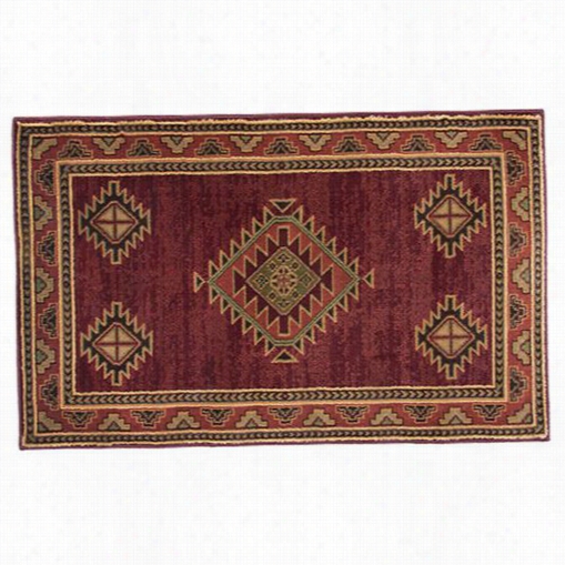 Goods Of The Wo Ods 11029 Adobe Red Rectangular Rug