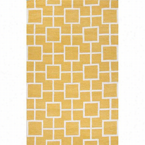 Jaipur Rug1 City Hand-tuf Ted Textured Wool/art Silk Yellow/ivory Area Ruf