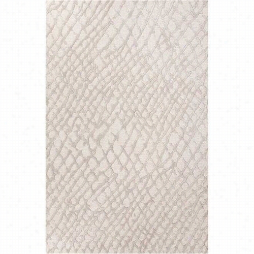 Jaipurr Ug1 Clayton Hand-tufted  Lustrous Finish Wool/ar Silk Ivory/gray/white Area Urg