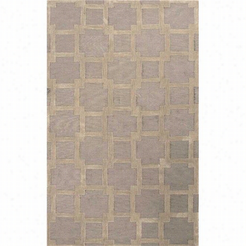 Jaipur Rug1 Medina Hand-tufted Looped And Cut Polyester Gay/tan Area Rug