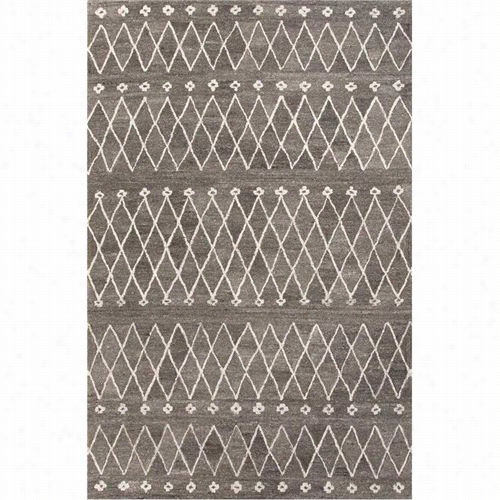 Jaipur Ru G1 Riad Hand-tuf Ted Durable Wool Gray/ivory Area  Rug