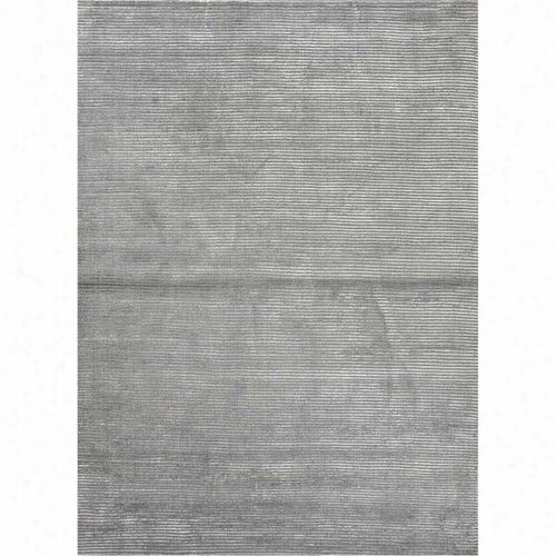 Jaip Ur Rug1003 Base Solids/handloom Solid Patttern Woolart Silk Blue/gray Area Rug