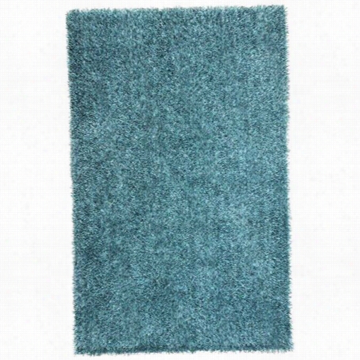 Jaipur Rug10177 Flx Shag Sloid Ptatern Polyester Blue/area Rug