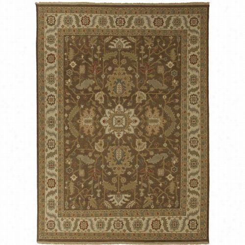 Jaipur Rug1022 Jaimmak Hand-knotted Oriental Pa Ttern Wool Bown/ivory Area Rug