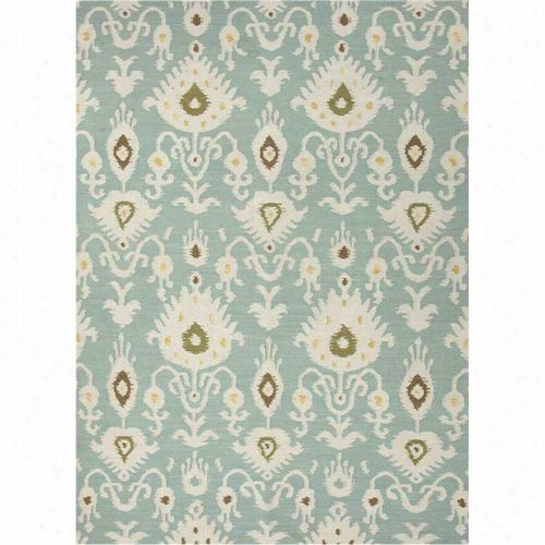 Jaipur Rug10278 Urban Bungalow Flat-weave Tribl Pattern Wool Blue/ivory Arear Ug