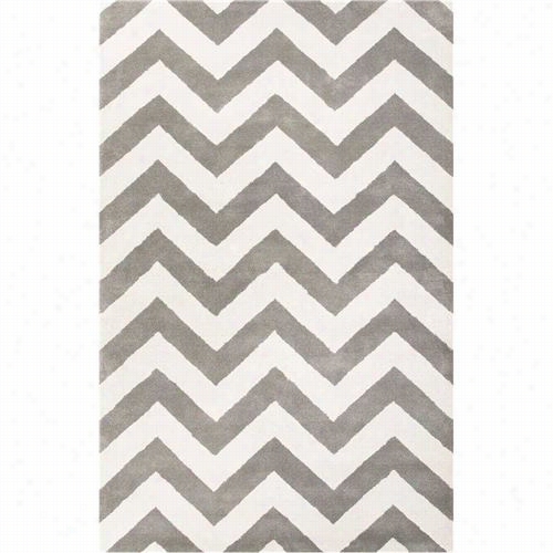 Jaipur Rug1041 Traerse Hand-tufted Geometric Paytern Wool Ragy/ivory Area Rug