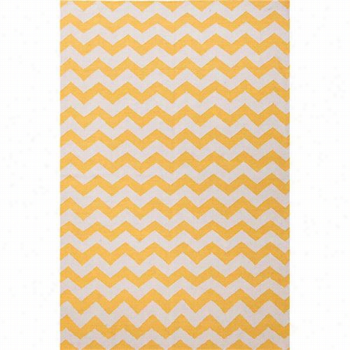 Jaipur Rug11 Maroc Flat--weave D Urable Wool Yellow/ivory Area Rug