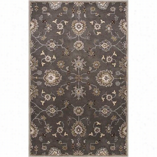 Jaipur Rug11 Poeme Hand-tufted Orieental Pattern Wool Ray/ivory Area Rug