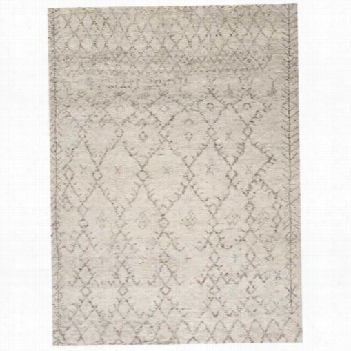 Jaipur Rug11 Zuri Hand-knottedd Soft Hand Wool Ivory/gray Area Rug