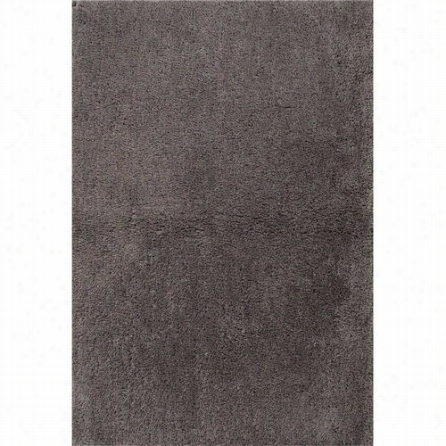 Jaipur Rug11292 Layla Shag Solid Pattern Polyester Gray Area Rug