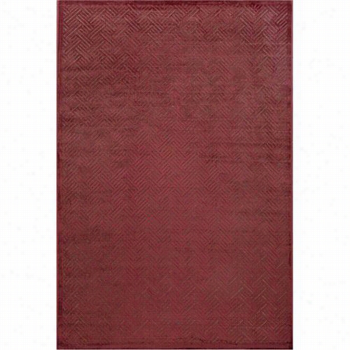 Jaipur Rug11354 Fables Machine Madel Ustrous Finish Art Silk/chenille Red/brown Area Rug