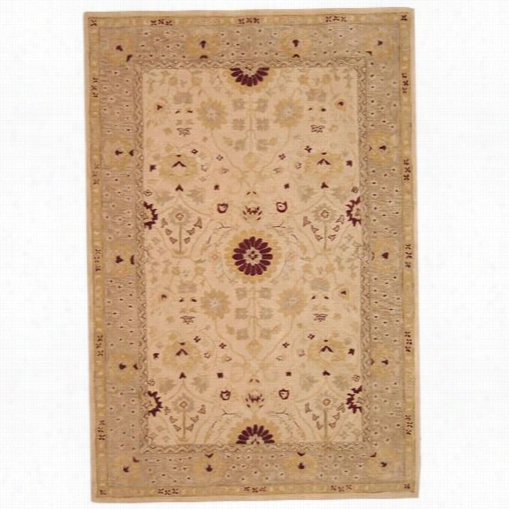 Safavieh An550a Anatolia Wool Hand Tufted Sand/walnut Rug