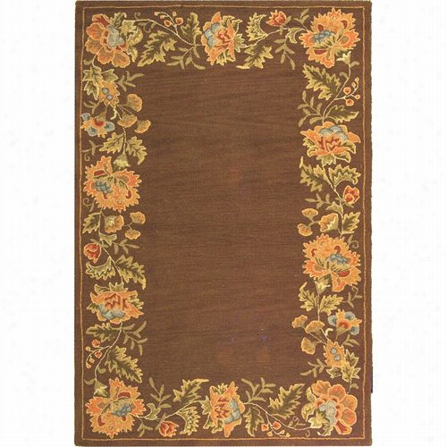 Safavieh Bk303a Berkeley Wool Hand Tufted Bbrown Rug