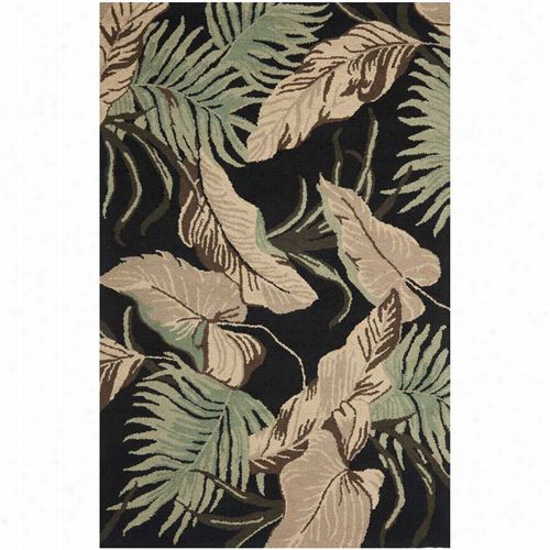 Safavieh Blm864a Blossom Wool Hand Hooked Black/muulti Rug