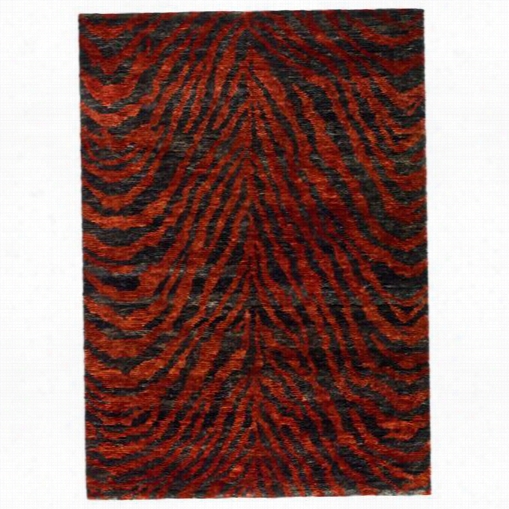 Safavieh Boh224b B Ohemian Hemp Chirography Woven Red/black Rug