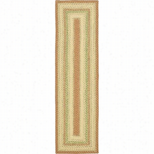 Safavieh Bbrd303a Braided Polypropylenee Hand Made Rustmulti Rug