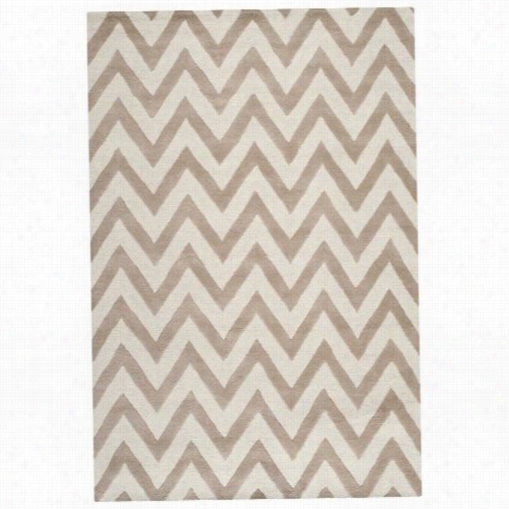 Safavieh Cam139j Cambridge Wool Hand Tufted Beige/ivory Rug