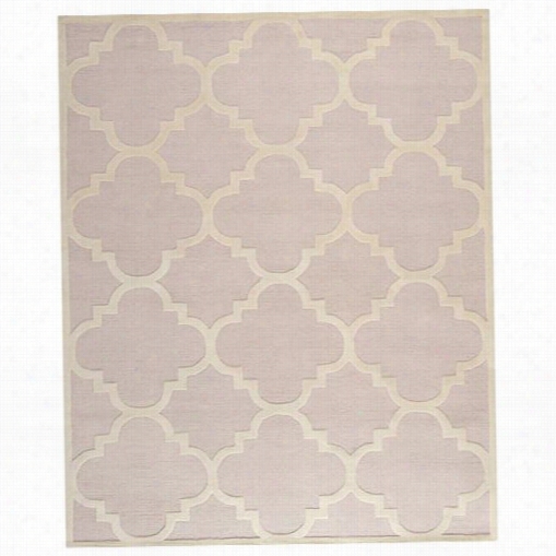 Safavieh Cam140m Cambridge Wool Hand Tufted Light Pink/ivory Rug