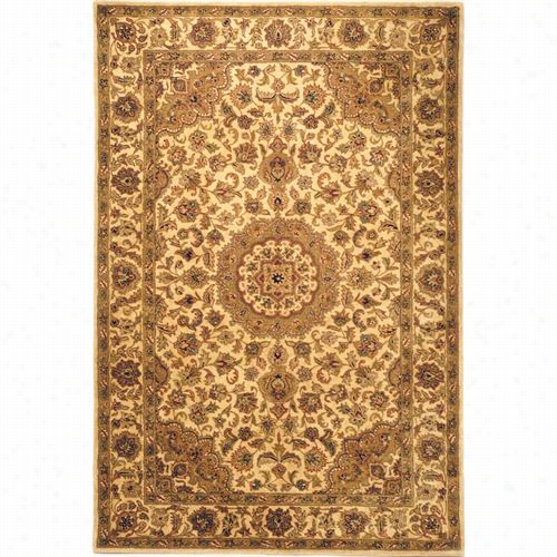 Safavieh Cl762a Classic Wool Hand  Tufted Ivory/ivory  Rug