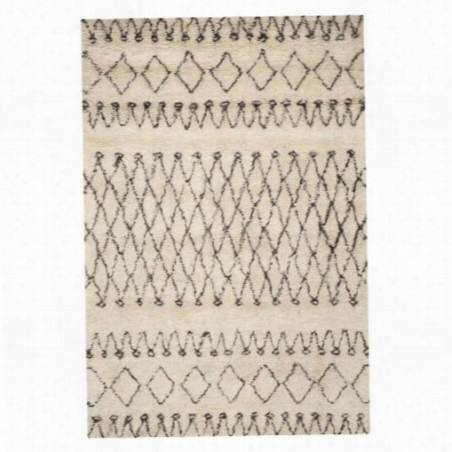 Safavieh Csb851a C Asablanca New Zealand Wool Cotton-wool Hand Tufted Pale/back Rug