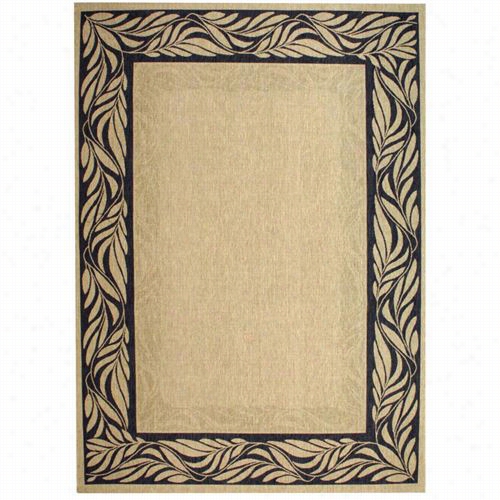 Safavieh Cy1551-3301 Courtyard Synnthetic Machine Made Sand/grey Arrea Rug