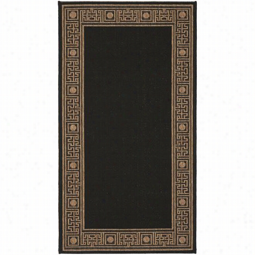 Safavieh Cy5143g Courtyard Polypropylene Machine Made Mourning/coffee Rug