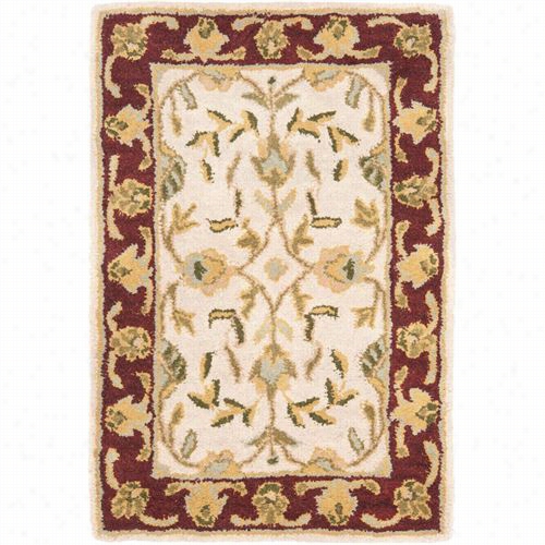 Safavieh Hg261a Heritage Ool Haand Thftted Beige/red Rug