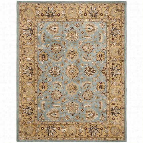 Safavieh Hg958a Heritage Wool Hand Tufted Blue/ogld Rug