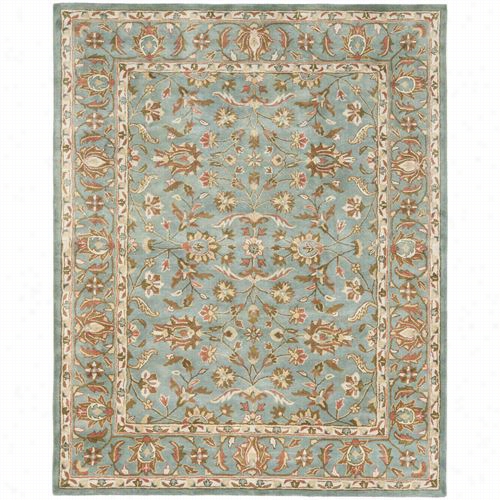 Safavieh Hg969a Heritage Wool Hand Tufted Blue/blue Rug