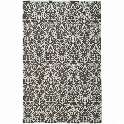 Safavieh Hk368c Cchelsea Wool Hand Hooked Sage/chocolate Rug