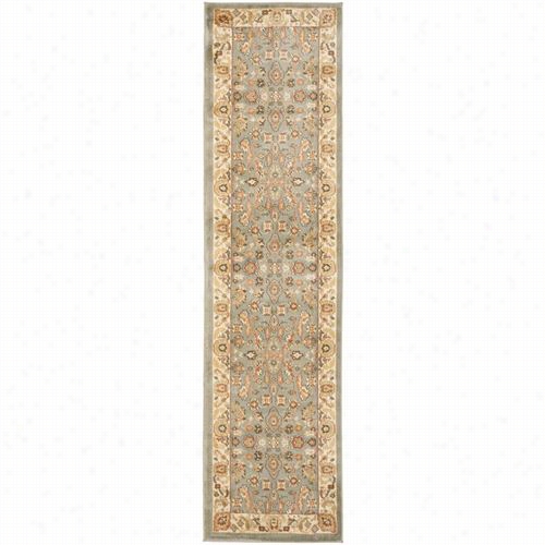 Safavieh Hlm1774-6511 Heirloom Polypropylene Machine Made Livid/creme Rug