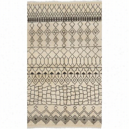 Safavieh Lft122a Loft Wool Hand Knotted Creme/brown Rug