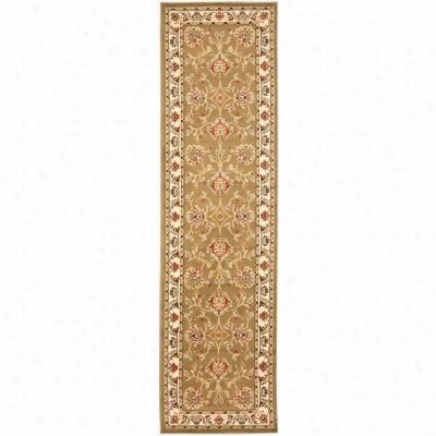 Safavieh Lnh555-5212 Lyndhurst Polypropylene Machinee Made Green/ivoryarea Rug