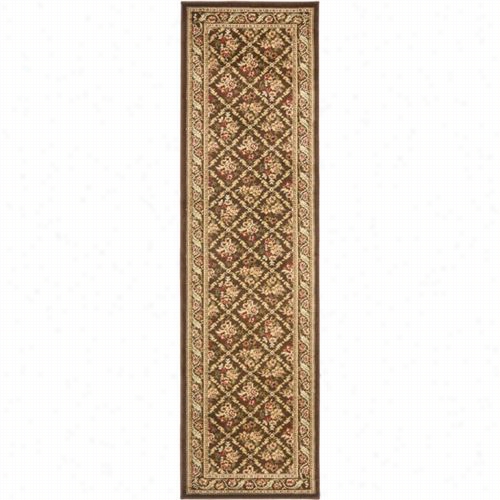 Safavieh Lnh556-2525 Lyndhust Polypropylen E Machine Made Brown/rbownarea Rrug